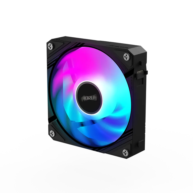 Вентилятор для корпуса GIGABYTE GP-ECFAN1201 120 мм RGB подсветка - изображение 3