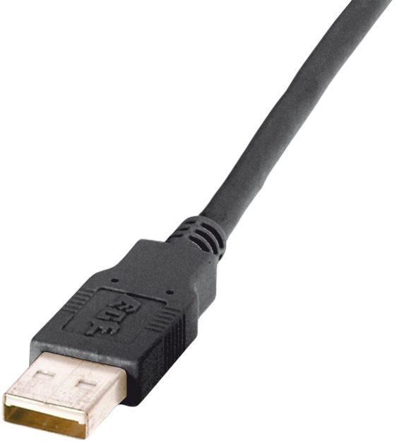 Kabel Digitus USB 2.0 (AM/AF) 3 m Black (AK-300200-030-S) - obraz 2