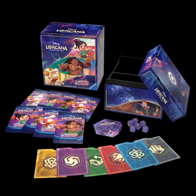 Настільна гра Ravensburger Disney Lorcana Shimmering Skies Illumineer's Trove Kit 5 (4050368983961) - зображення 2