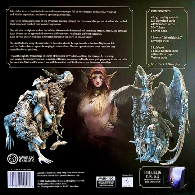 Додаток до настільної гри Awaken Realms Etherfields: Stretch Goals (5904689270240) - зображення 4