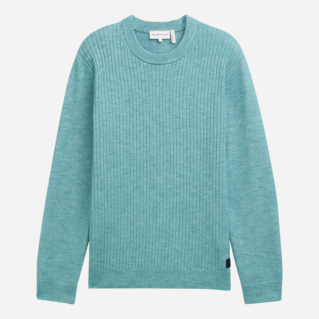 Джемпер чоловічий Tom Tailor 1043346 2XL Блакитний (4068127006912) - зображення 5