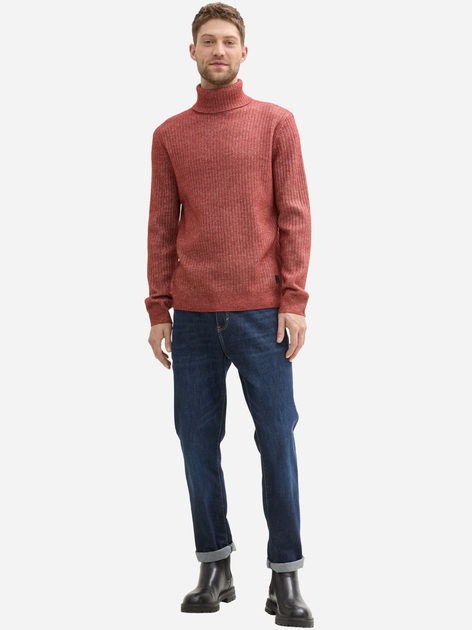 Светр теплий чоловічий Tom Tailor 1043347 XL Бордовий (4068127010414) - зображення 3