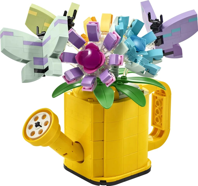 Конструктор LEGO Creator Квіти у лійці 420 деталей 4 шт (31149) - зображення 6