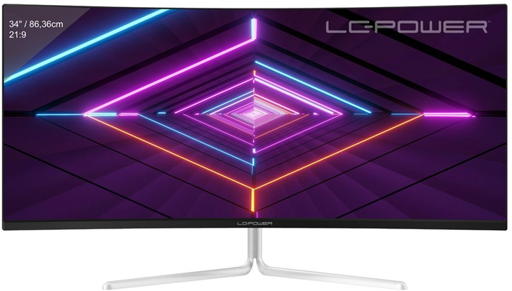 Монитор 34" LC-Power LC-M34-UWQHD-100-C-V3 - изображение 1