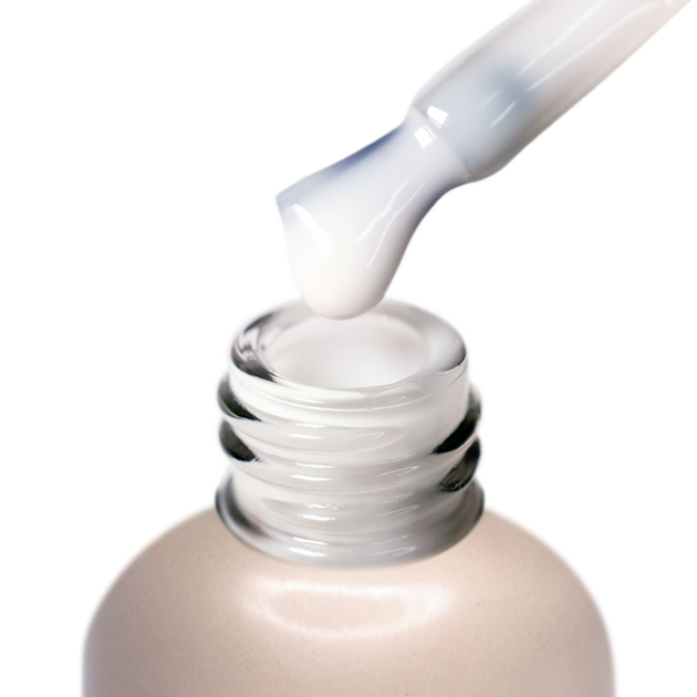 Відновлююча база з нейлоновими волокнами PNB Revital Fiber Base HEMA FREE Milk White 8 мл - изображение 2
