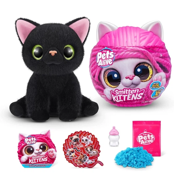 Pets Alive Smitten Kittens Интерактивная мягкая игрушка-сюрприз
