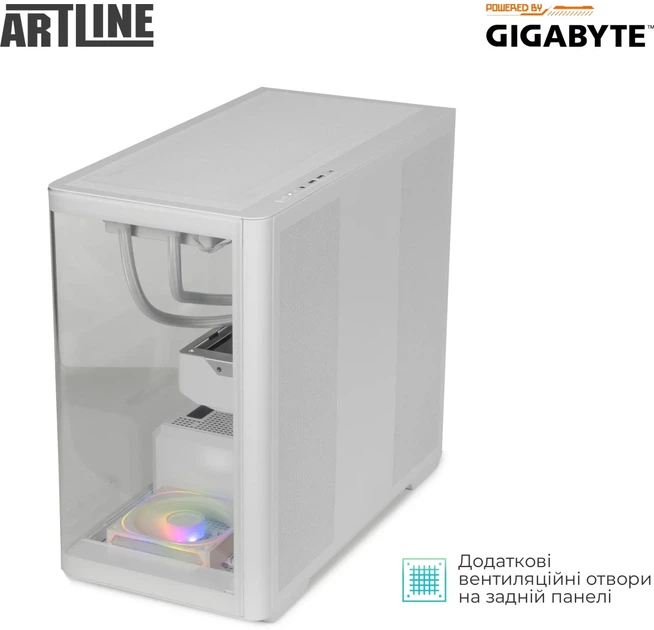 Компьютер ARTLINE Gaming TANKWHITE Windows 11 Home (TANKWHITEv51Win) - изображение 7