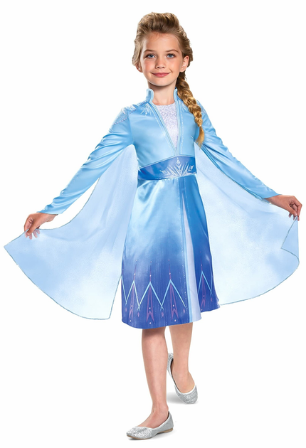 Карнавальний костюм Disguise Frozen 2 Elsa Classic 5-6 років S (0192995050792) - зображення 1