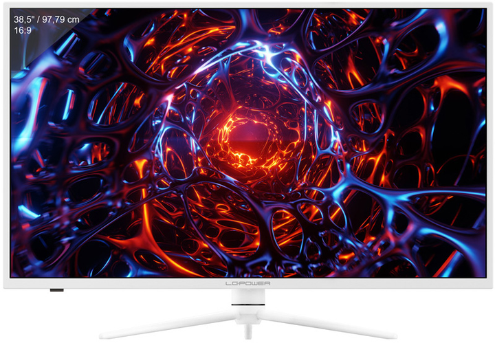 Монитор 38.5" LC-Power LC-M39-QHD-165-C White - изображение 1