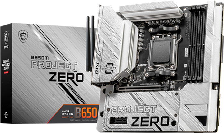 Материнская плата MSI B650M Project Zero (sAM5, AMD B650, PCI-Ex16) - изображение 6
