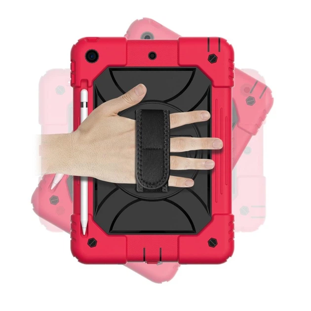 Чохол ARM Cover Apple iPad 7 (10.2") 2019 протиударний броньований Black/Red - Фото 2 Чохол ARM Cover Apple iPad 7 (10.2") 2019 протиударний броньований Black/Red - зображення 2