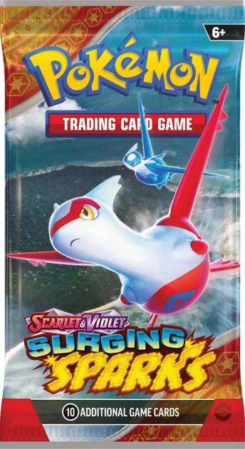 Доповнення Pokémon TCG: Scarlet & Violet - Surging Sparks - Booster Display 36 шт (820650869280) - зображення 8