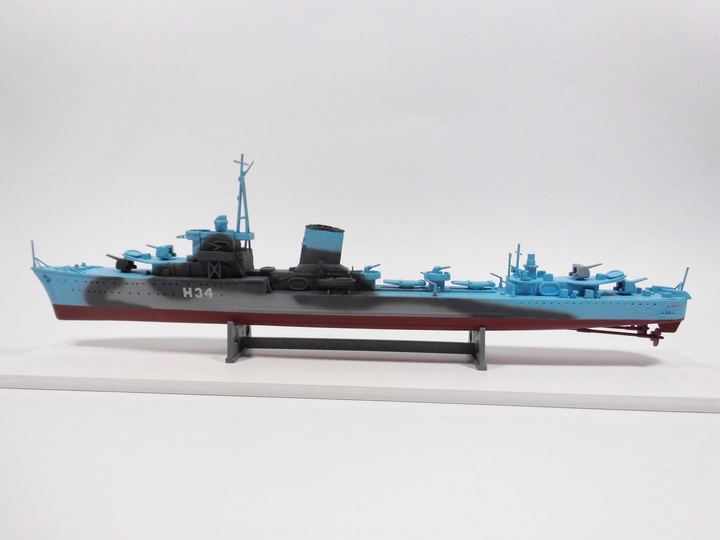 Model do sklejania Mirage Polski Niszczyciel II Wojny Światowej ORP Błyskawica wz. 44 1:400 840091 (5901463840910) - obraz 4