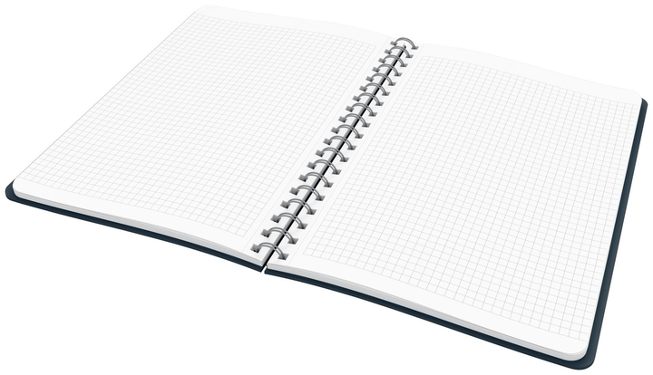 Блокнот Leitz Cosy Notebook Spiral Ridge Large B5 Сірий Клітка 80 аркушів (4002432126019) - зображення 3