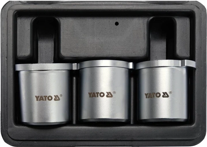Nasadki YATO do regulacji faz wałka rozrządu auta VAG z kwadratem 3/8", 3 szt. (YT-06336) - Zdjęcie 2 Nasadki YATO do regulacji faz wałka rozrządu auta VAG z kwadratem 3/8", 3 szt. (YT-06336) - obraz 2