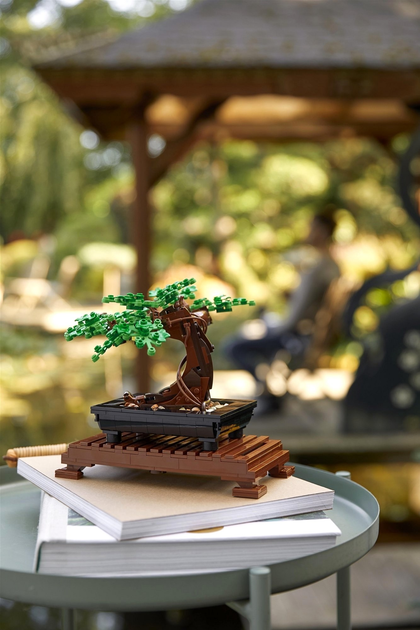 Zestaw klocków LEGO Icons Drzewko bonsai 878 elementów 3 szt (10281) - obraz 4