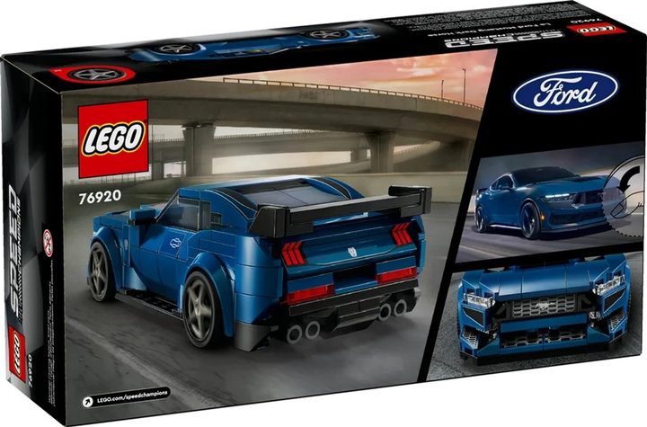 Конструктор LEGO Speed Champions Ford Mustang 344 деталі 4 шт (76920) - зображення 2