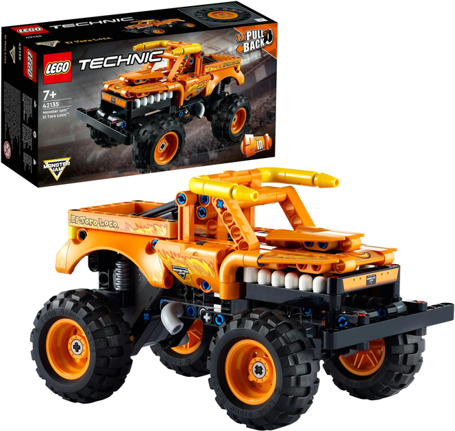 Конструктор LEGO Technic Monster Jam El Toro Loco 247 деталей 4 шт (42135) - зображення 2