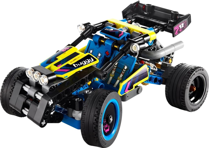 Zestaw klocków LEGO Technics Race Buggi Off Road 219 elementów 4 szt (42164) - obraz 4