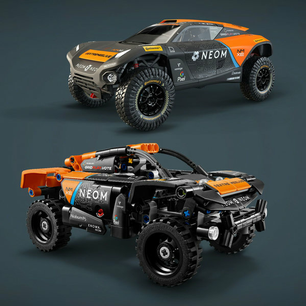 Zestaw klocków LEGO Technics Neom McLaren Extreme E Team 252 elementy 4 szt (42166) - obraz 10
