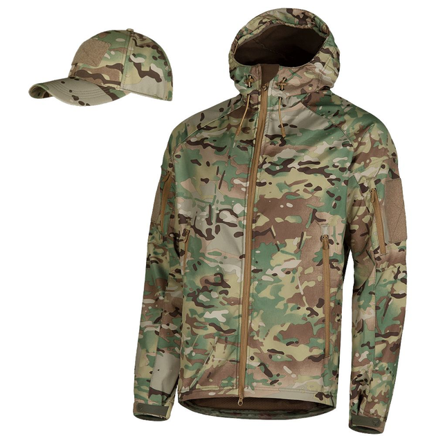 Куртка CM Stalker SoftShell Multicam Camotec розмір S - зображення 1