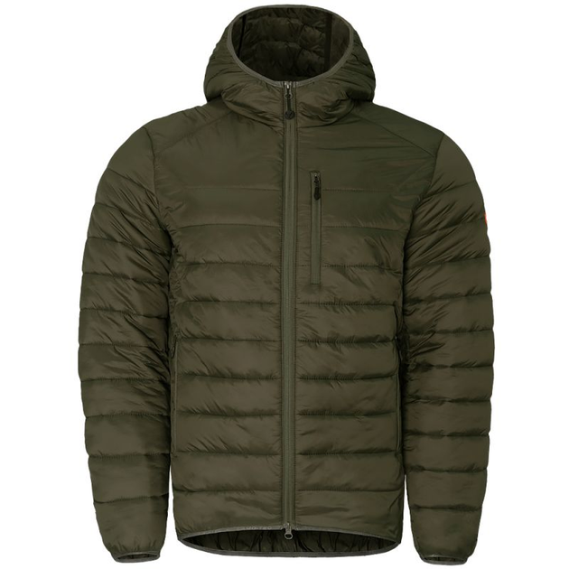 Легкий Пуховик Storm Hood G Loft 150 Olive Camotec розмір XXL - зображення 1