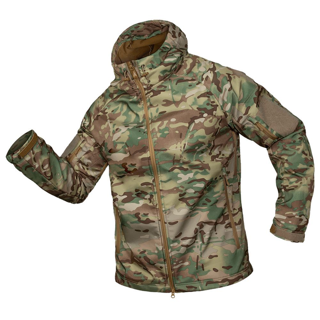 Куртка тактична демісезонна CM Stalker SoftShell Multicam Camotec - изображение 1