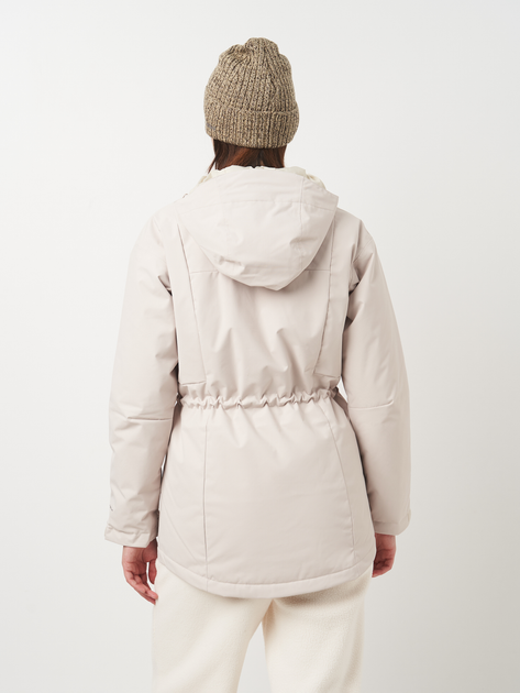 Парка зимняя женская Columbia Hikebound II Long Insulated Jacket 2087041-278 XL Бежевая (0990054799794_0195981147001) 
