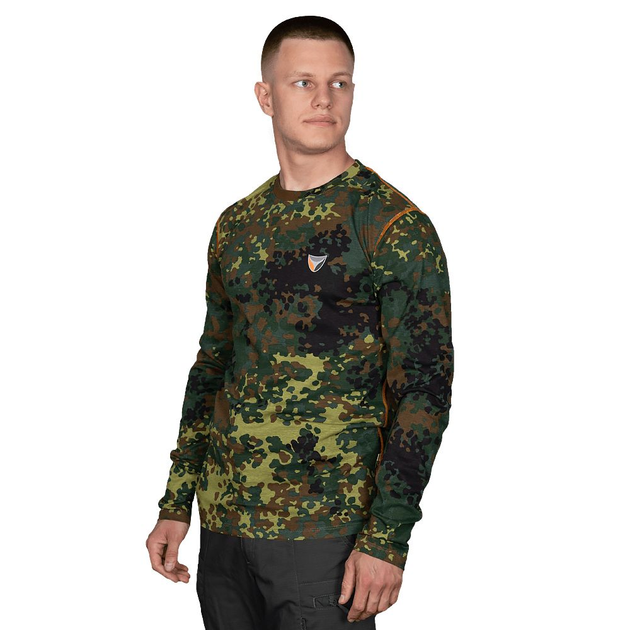 Лонгслів Basic 2.0 Cotton Flecktarn Camotec розмір XXL - зображення 2