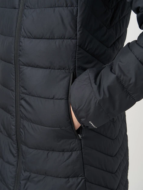 Куртка зимняя женская Columbia Omni-Heat Reflective Omni-Shield Powder Lite II Mid Jacket 2089371CLB-010 S Черная (0990054803613_0195981429671) - изображение 4