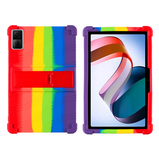 Чохол SoftGel Kids дитячий для Xiaomi Redmi Pad Веселковий - изображение 2