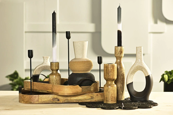 Zestaw świec Boltze Home Splash woskowych 4 szt 25 cm (ZES5902973434217) - obraz 4