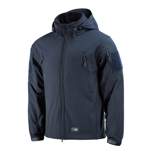 Куртка M-Tac Soft Shell с подстежкой Dark Navy Blue L - изображение 1