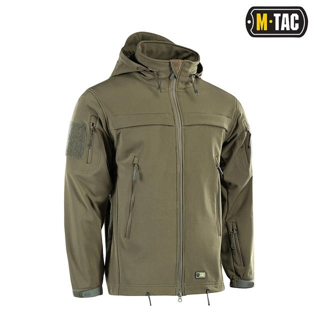 Куртка M-Tac Soft Shell Police Olive XL - Фото 3 Куртка M-Tac Soft Shell Police Olive XL - изображение 3