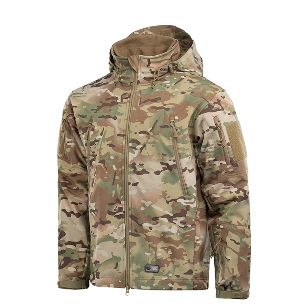 Куртка M-Tac Soft Shell з підстібкою Multicam XS - зображення 1