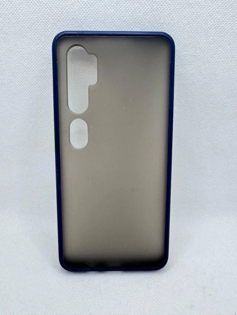 Чехол Sport Matt для Xiaomi Mi Note 10 Синий - изображение 3