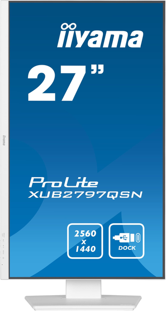 Монітор 27" Iiyama ProLite XUB2797QSN-W1 - зображення 10