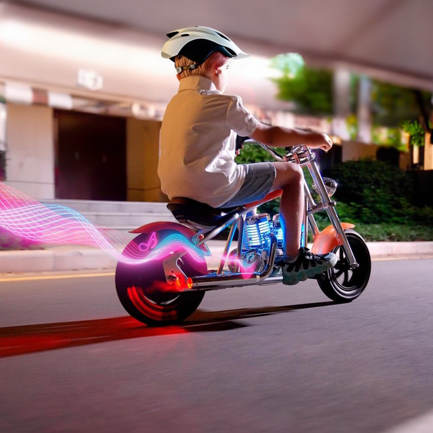 Електромотоцикл для дітей Manta XRIDER Cruiser 12 Чорний (SREMANPOJ0001) - зображення 5