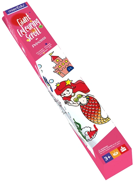 Kolorowanka w Rolce Gigantyczna MierEdu Księżniczki (9352801004918) - obraz 3