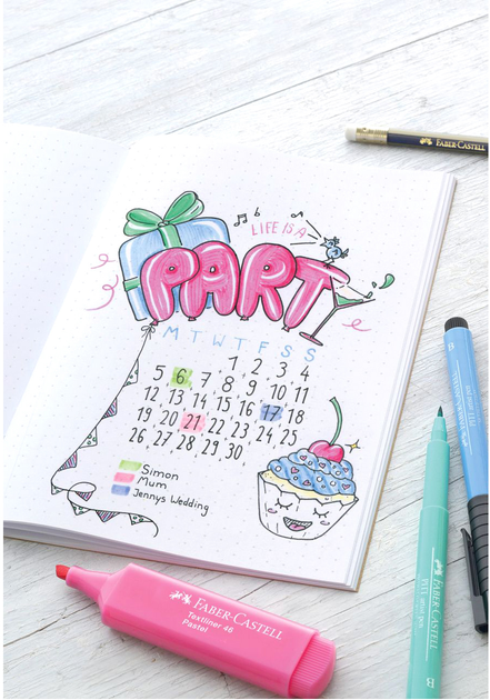 Стартовий набір Faber-Castell Bullet Journal (4005402671250) - зображення 3