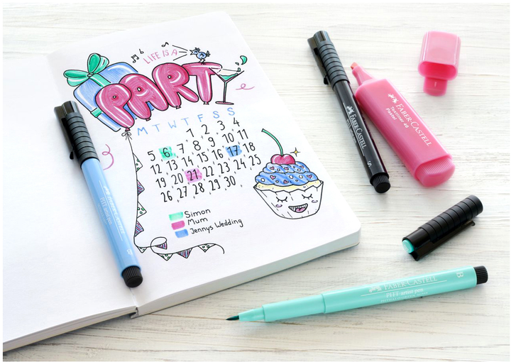 Стартовий набір Faber-Castell Bullet Journal (4005402671250) - зображення 4
