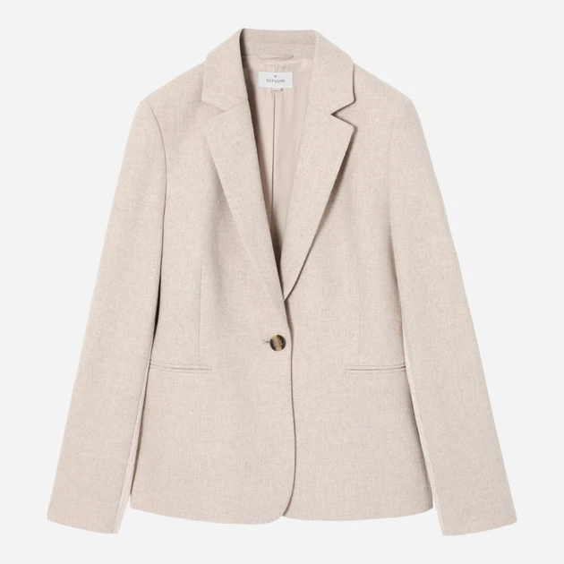 Marynarka damska Tatuum Suzika T2420.022B-153 34 Beżowa (5900142371554) - obraz 4