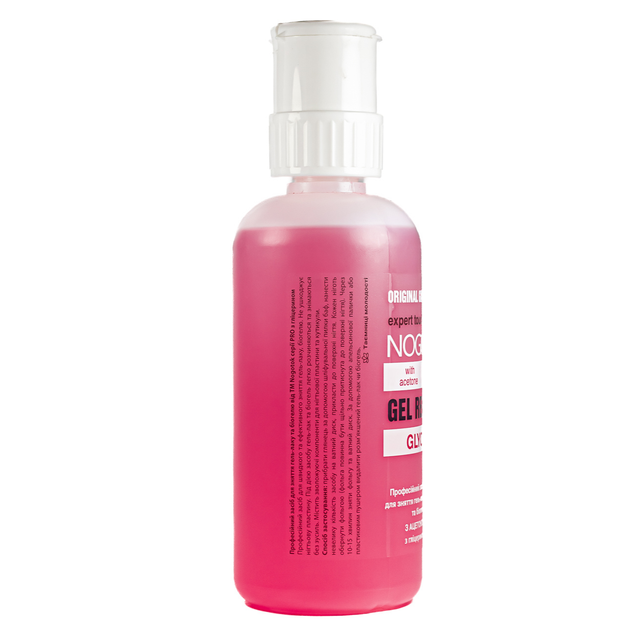 Рідина для зняття гель-лаку з помпою Nogotok Pro Gel Remover з гліцерином 500 мл 1032 H - Фото 3 Рідина для зняття гель-лаку з помпою Nogotok Pro Gel Remover з гліцерином 500 мл 1032 H - зображення 3