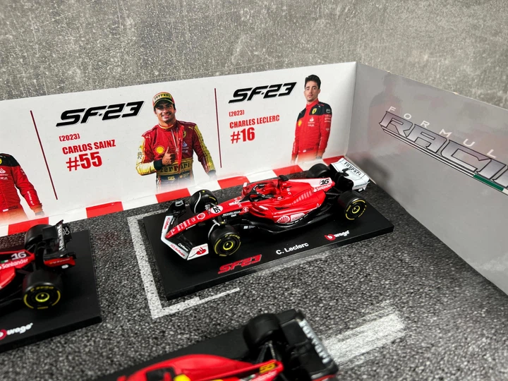 Набір Колекційних Моделей Bburago F1 Set 6 шт. Ferrari 1/43 / F10