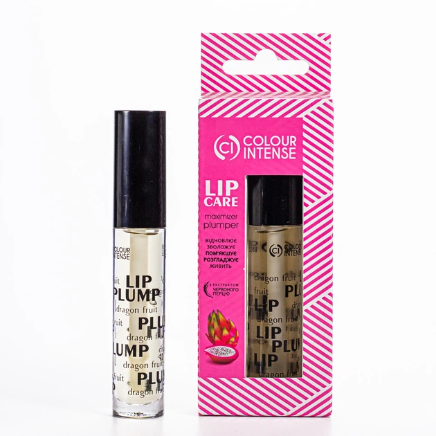 Блиск для збільшення об'єму губ Colour Intense Lip Care Пітайя - Фото 1 Блиск для збільшення об'єму губ Colour Intense Lip Care Пітайя - зображення 1