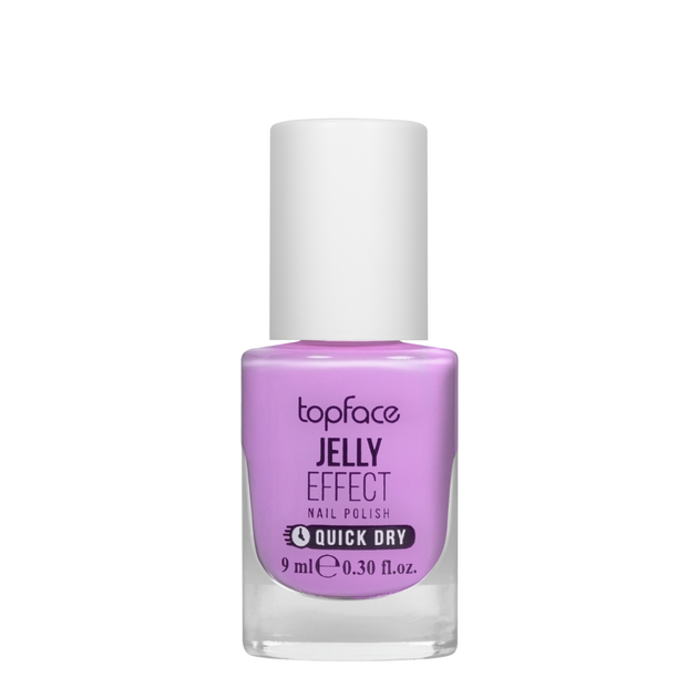 Лак для нігтів topface Jelly Effect Nail Polish швидковисихаючий №14 Бузковий (PT110) - Фото 1 Лак для нігтів topface Jelly Effect Nail Polish швидковисихаючий №14 Бузковий (PT110) - зображення 1