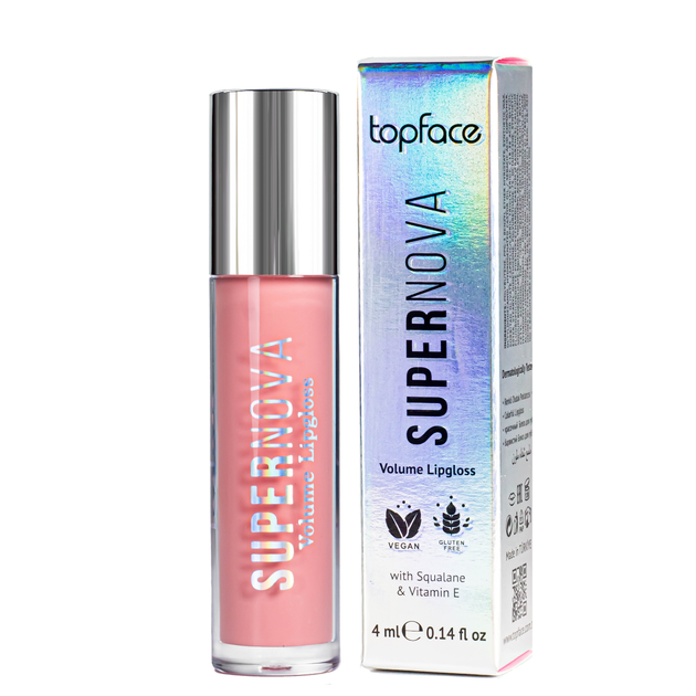 Блиск для губ TopFace Supernova Volume Lipgloss PT209 № 09 - Фото 1 Блиск для губ TopFace Supernova Volume Lipgloss PT209 № 09 - зображення 1