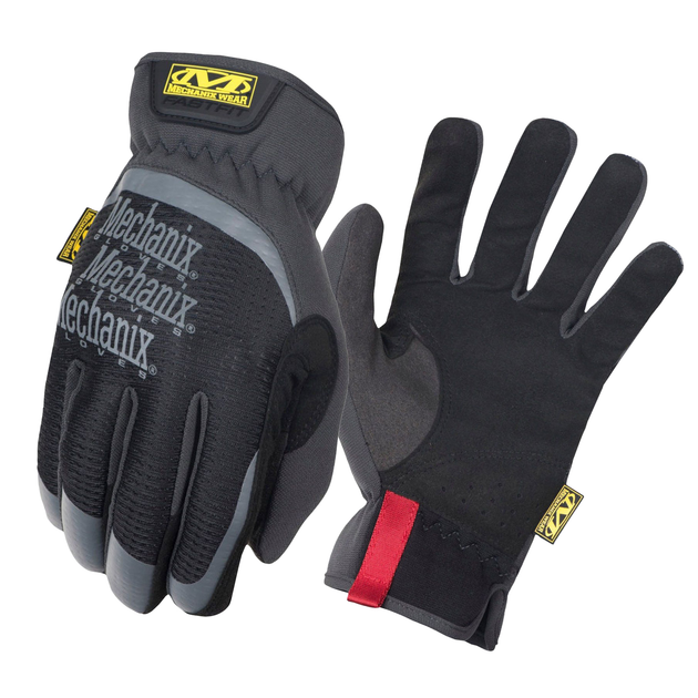 Рукавички Mechanix Fastfit S Чорні - зображення 1