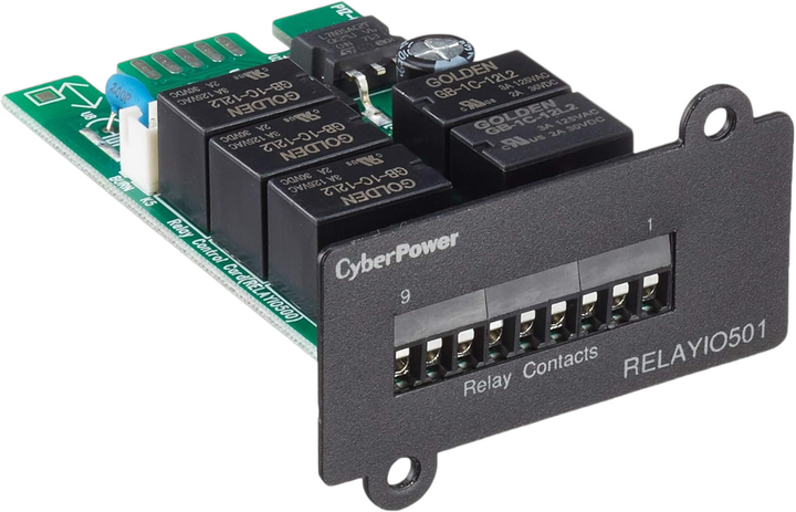 Adapter wewnętrzny Cyberpower RELAYIO501 do zasilacza awaryjnego UPS (4712856278521) - obraz 3