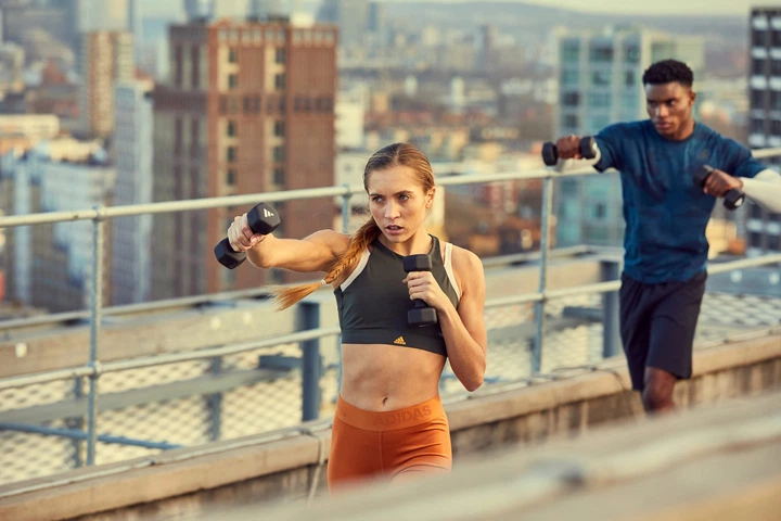 Гантели Adidas неопрен 2 кг 2 шт Черные (ADWT-11402) - изображение 4